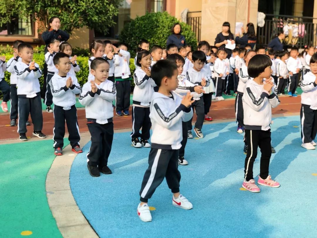 歡樂韻律活力飛揚張家港東方劍橋幼兒園韻律操展示活動報道