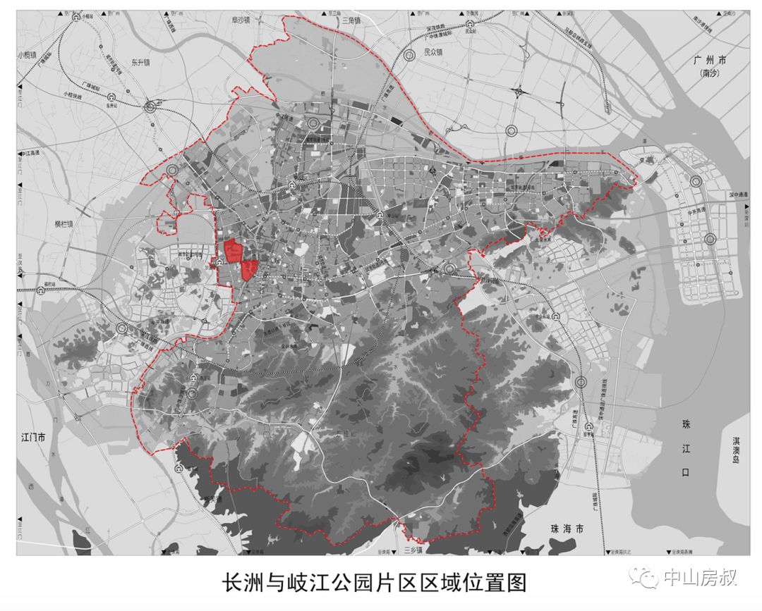 岐江公园地图图片