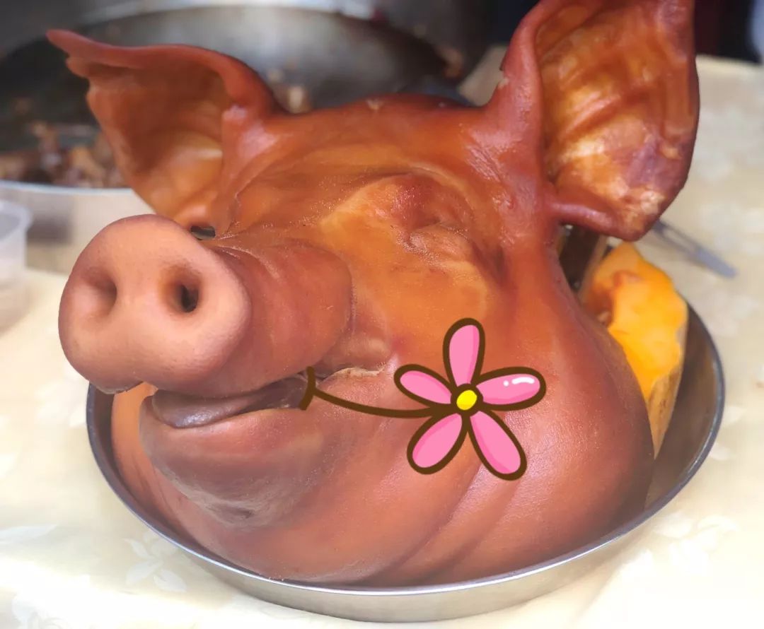 素烧猪头肉图片
