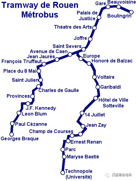 法国鲁昂地图图片