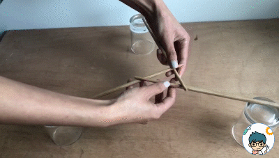 三根筷子做支架原理图片