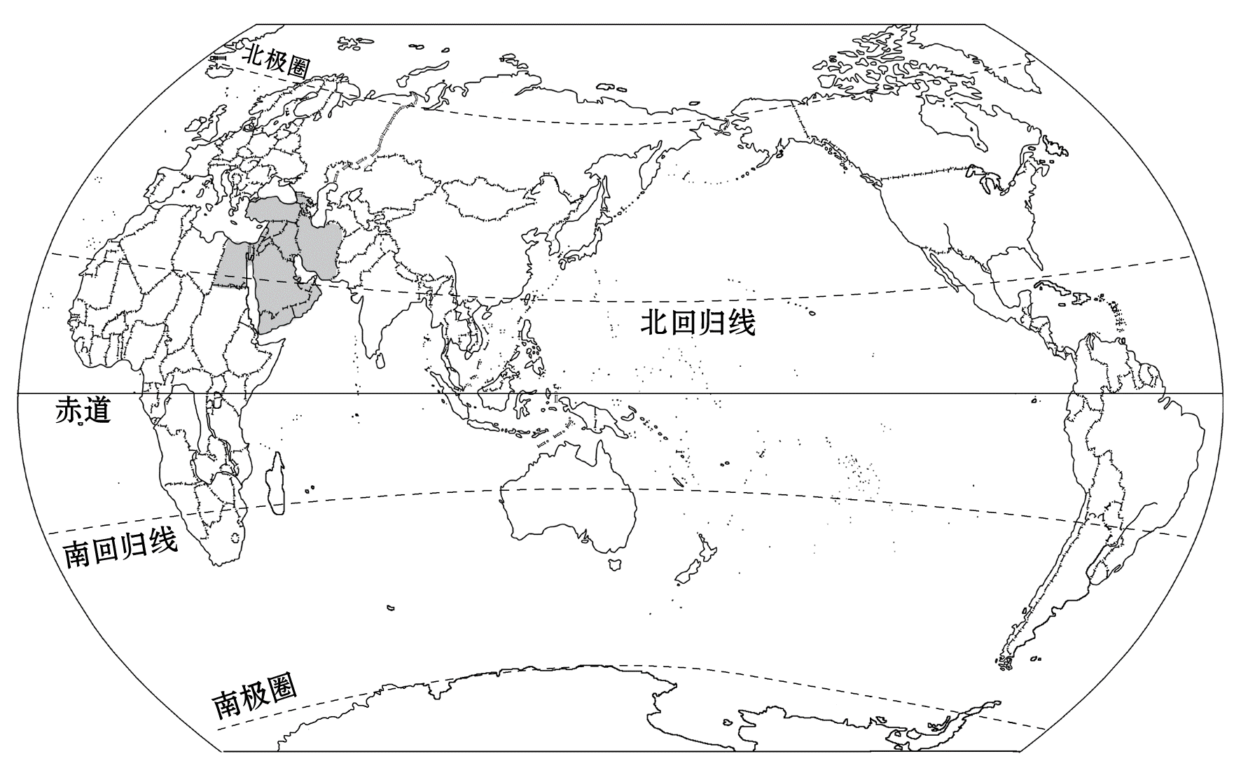 中东在哪里