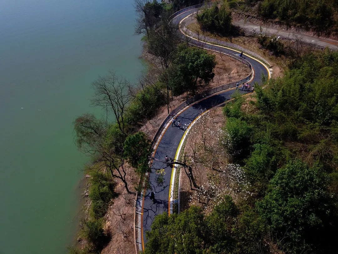 临平公园绿道全程公里图片