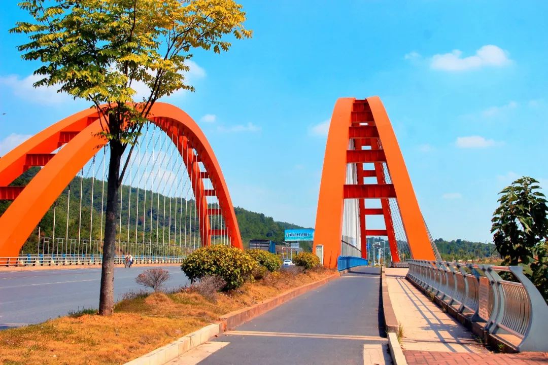 新余网红桥图片