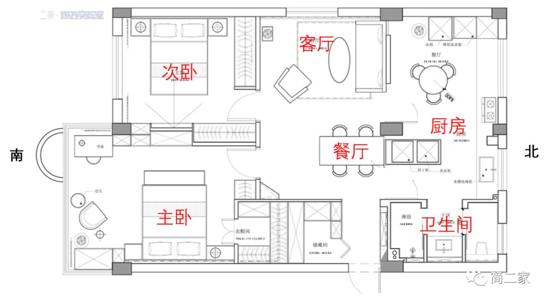 2㎡衣帽间梳妆台大衣柜人家的才叫卧室我的怕是猪窝吧