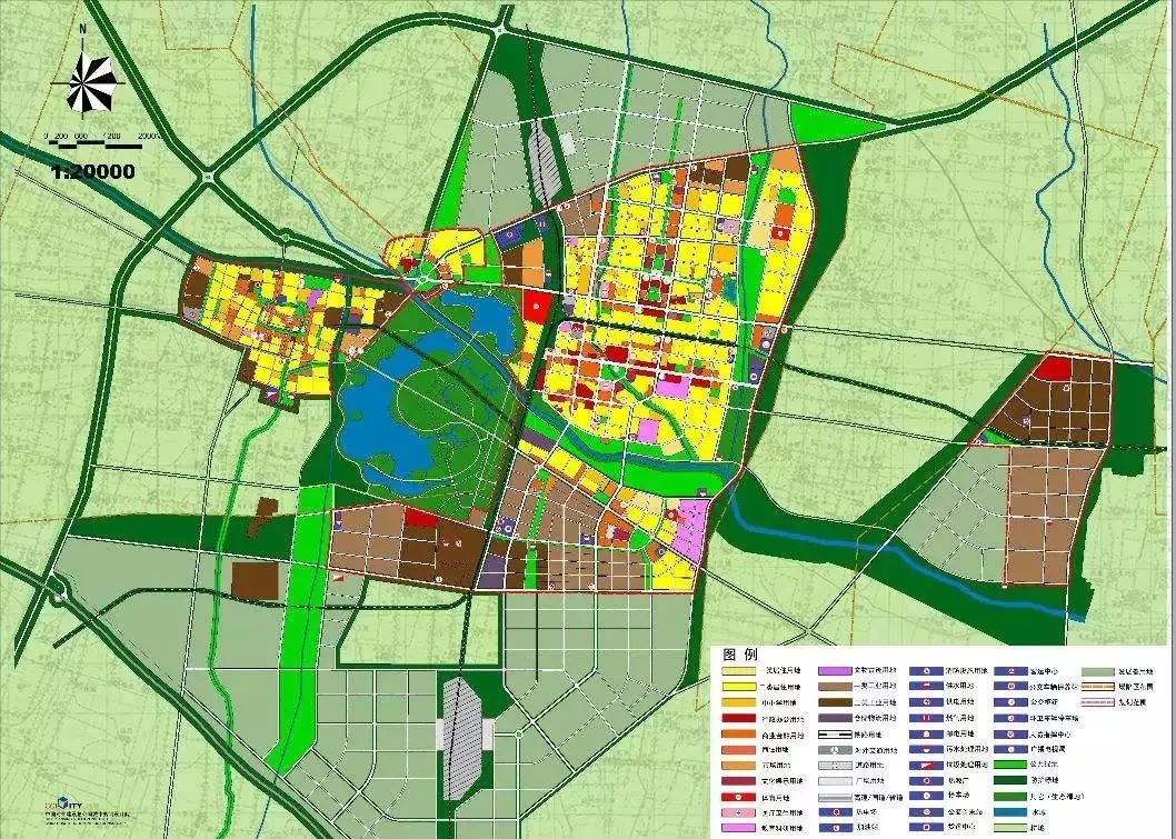 永城市北区规划图图片