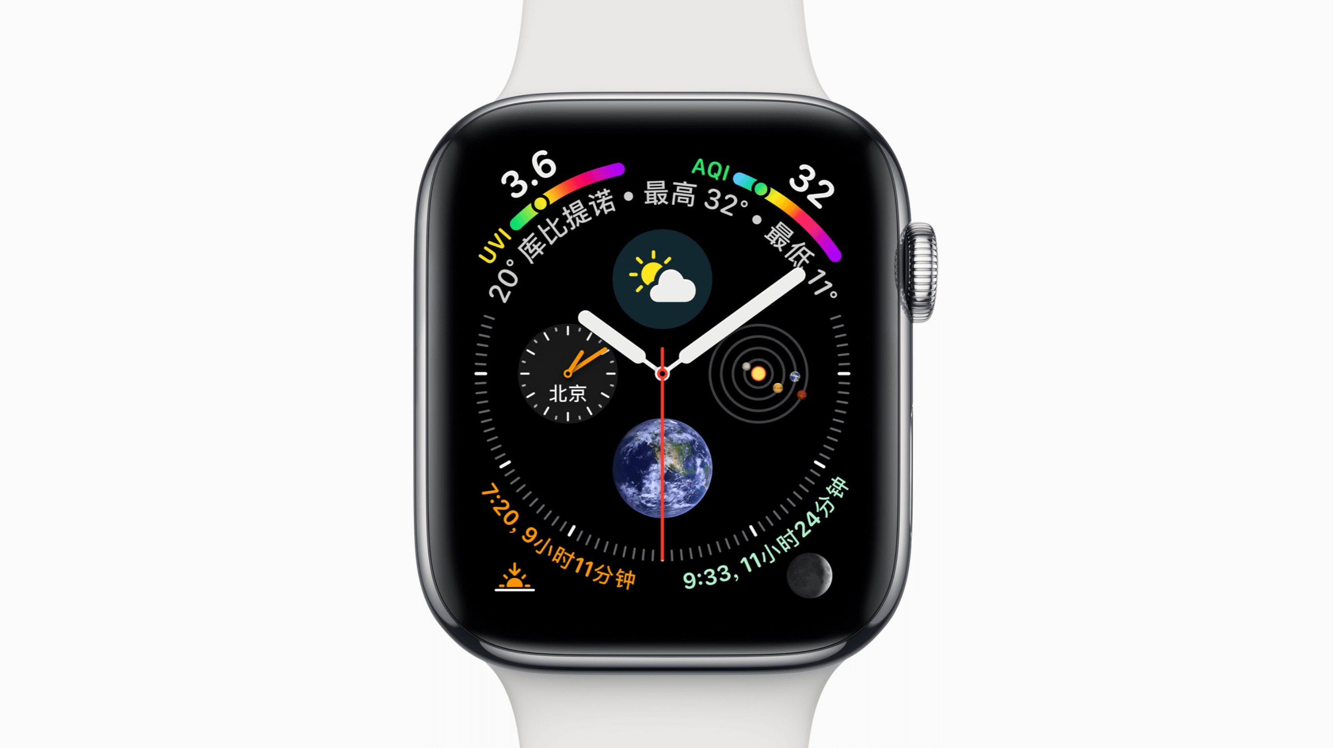 苹果手表轮廓表盘图片