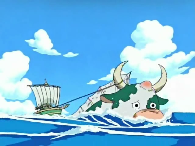 海贼王霸气的出场搞笑的结局被路飞打倒两次的倒霉海兽