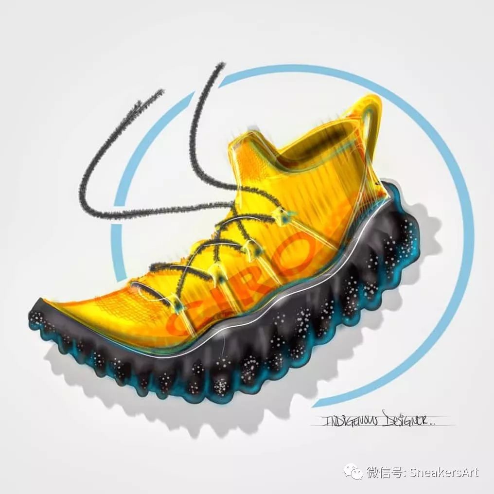 鞋設|sneakerart 球鞋手繪設計及球鞋插畫欣賞