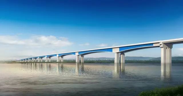 鄂尔多斯一座全国在建单联最长的梁式桥正在建设