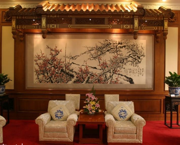 此宾馆隶属中国外交部, 国内唯一超星级酒店, 武警部队守卫!