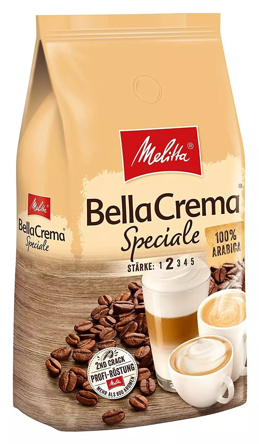 melitta 美樂家 阿拉比卡咖啡豆 中度烘焙 1000 g亞馬遜海外購售價