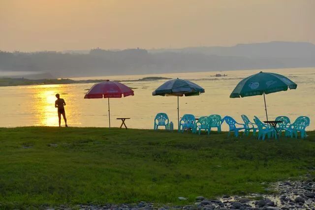 江安湖湿地公园图片