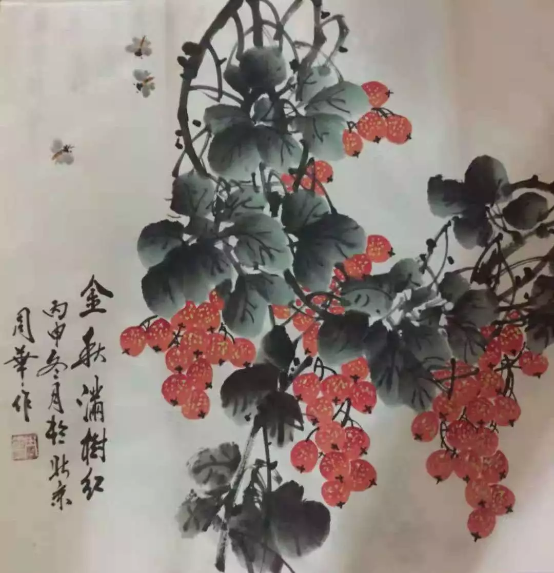 画家周华老师艺术人生