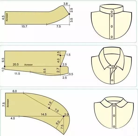 西服领子的缝制步骤图片
