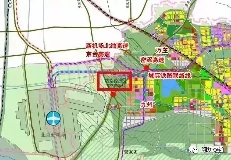 南村经济临空区规划图图片