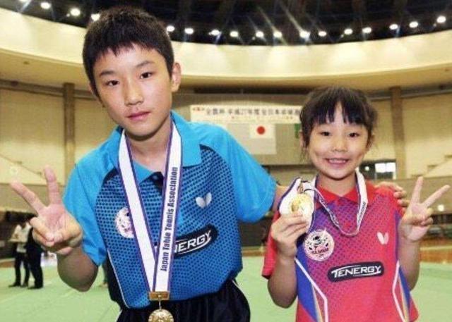 張本智和的妹妹10歲被贊女神童華裔天才兄妹成日本重點培養選手