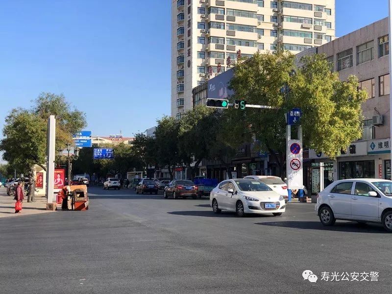 交警发布寿光渤海路即日起单向行驶改为双向行驶