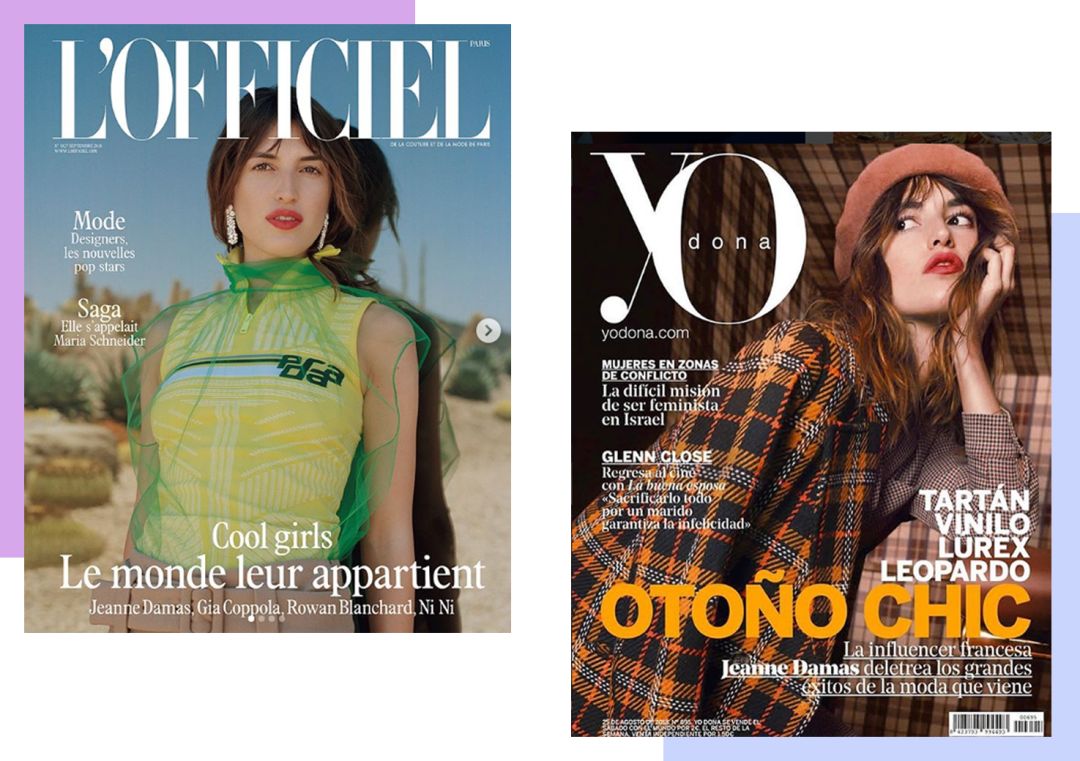 近期《lofficielparis》和《yodona》封面圖