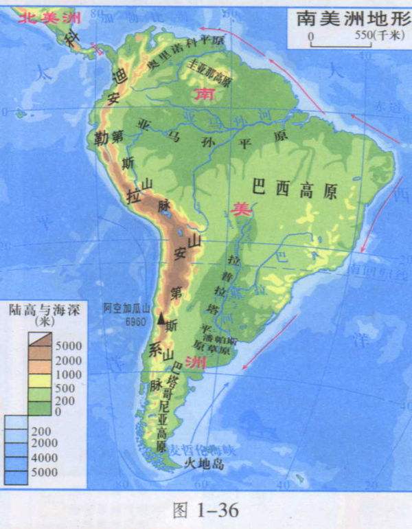 亚马逊河 位置图片
