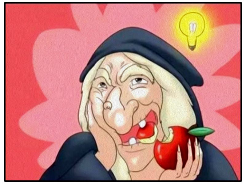 恶搞漫画:坏皇后与毒苹果