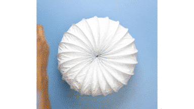 手工白乳胶卫生纸气球图片