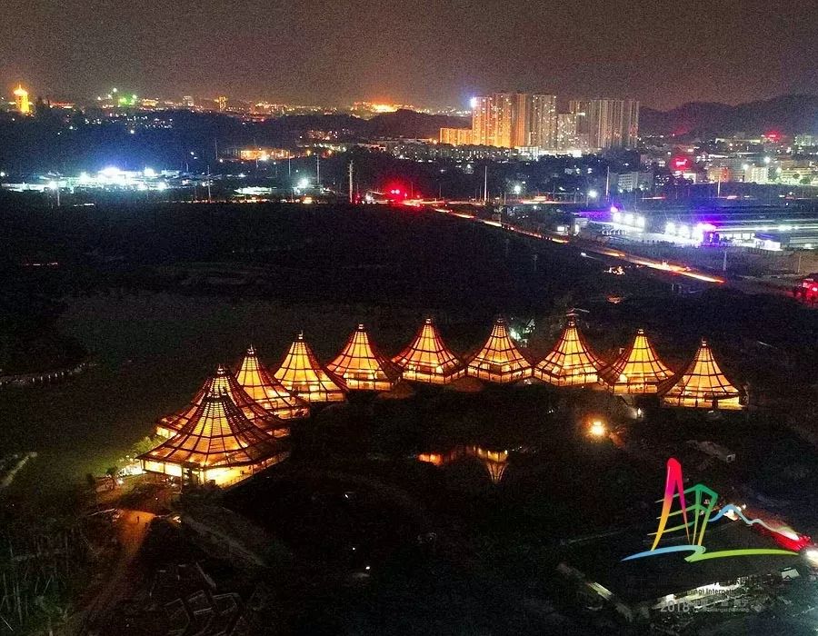 良庆区夜景图片