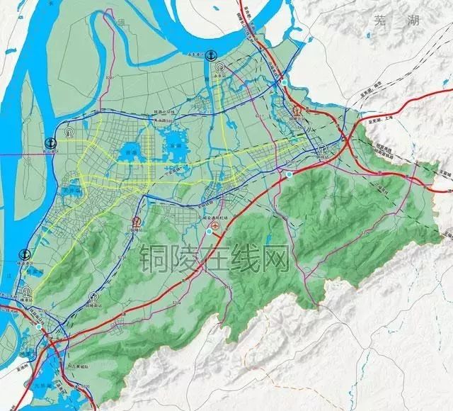 铜陵2020地铁规划图图片