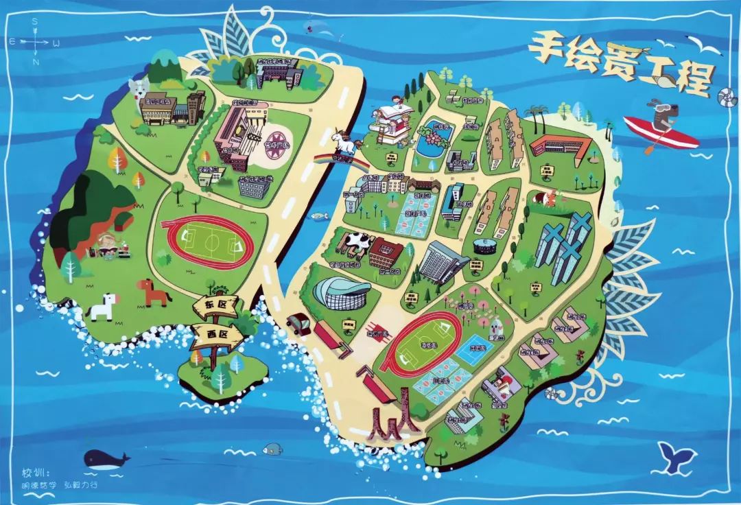贵阳学院平面地图图片