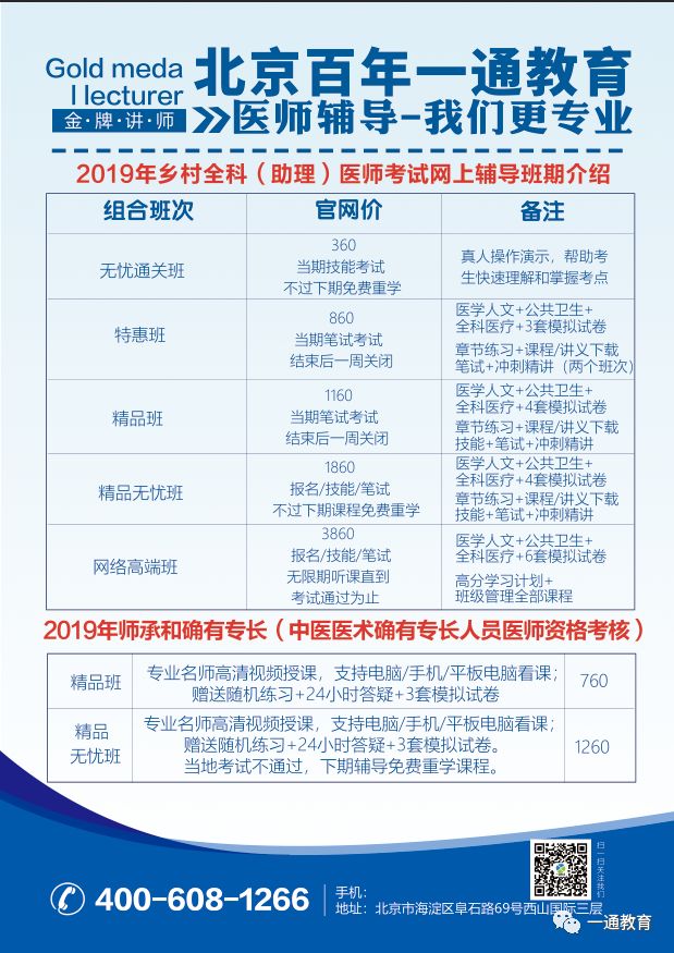 【回放】2019年臨床執業(助理)醫師直播課-心電圖(二)