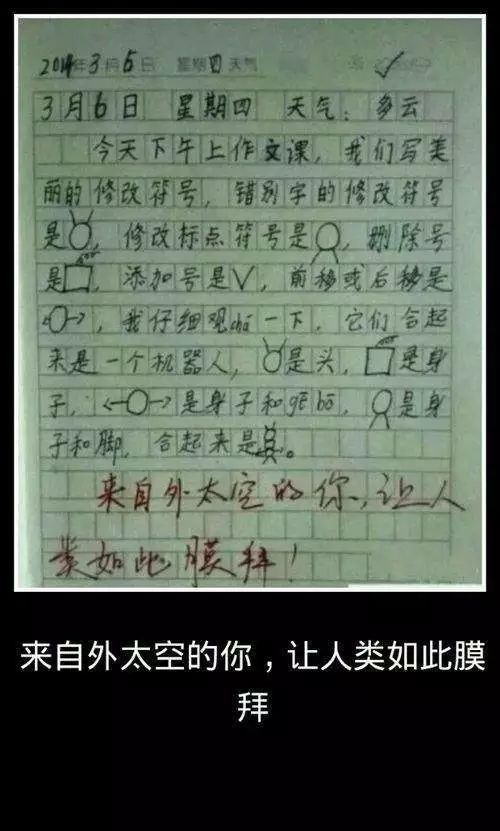 那些年笑死人不偿命的小学生作文再给我来一打