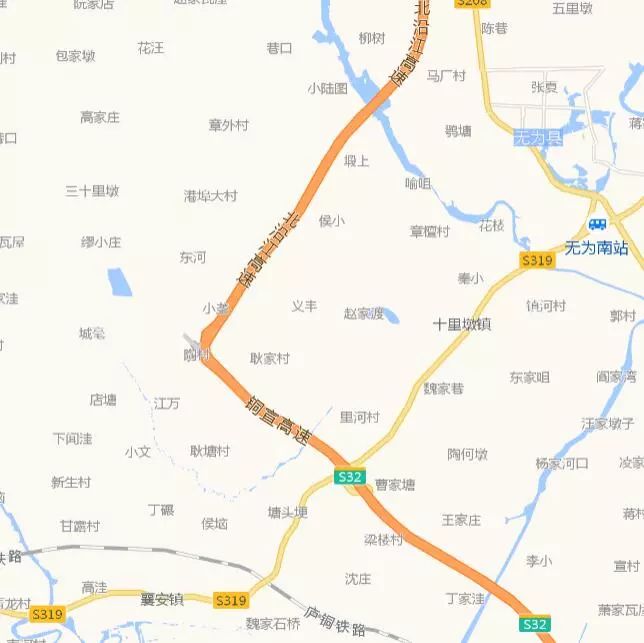 无为县高速公路规划图图片