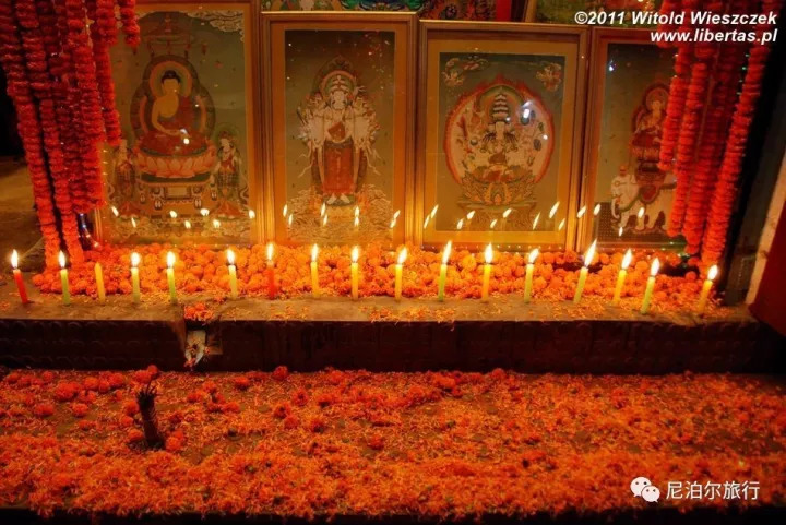 尼泊尔灯节灯火阑珊处最美的焰火流年