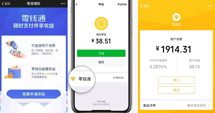 能賺又能花的微信零錢通上線了,還在用餘額寶的你out了!