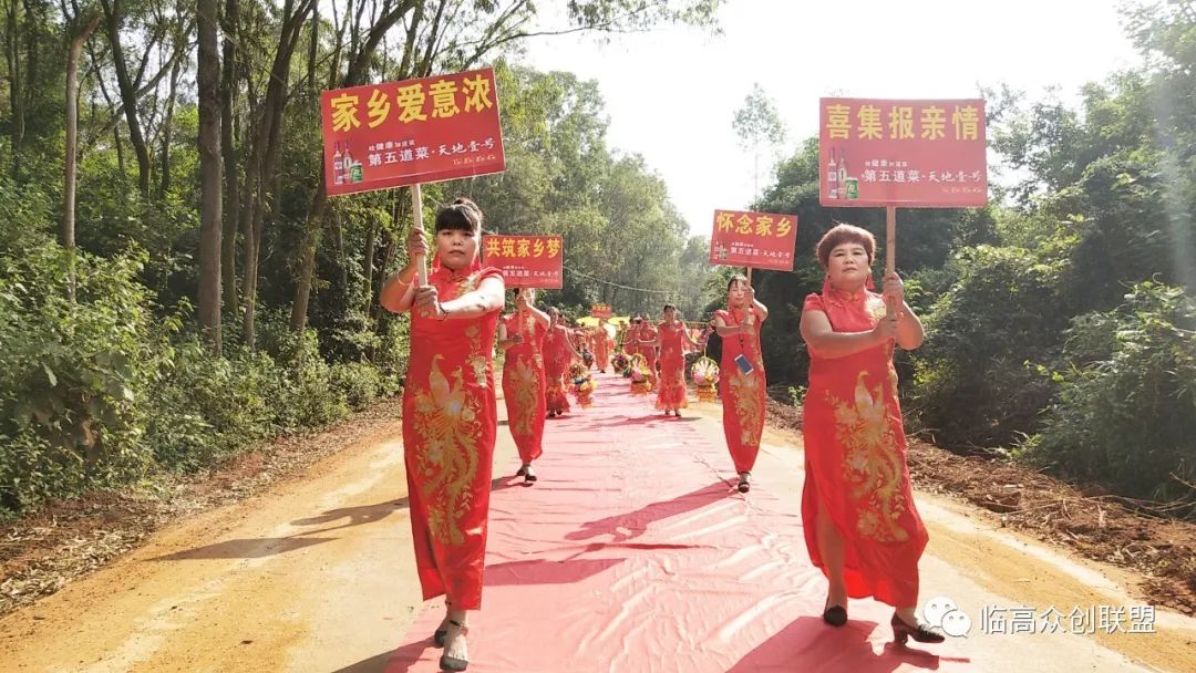 同歌姐妹情共筑家乡梦临高县美台林彭村首届外嫁女回娘家感恩活动圆满