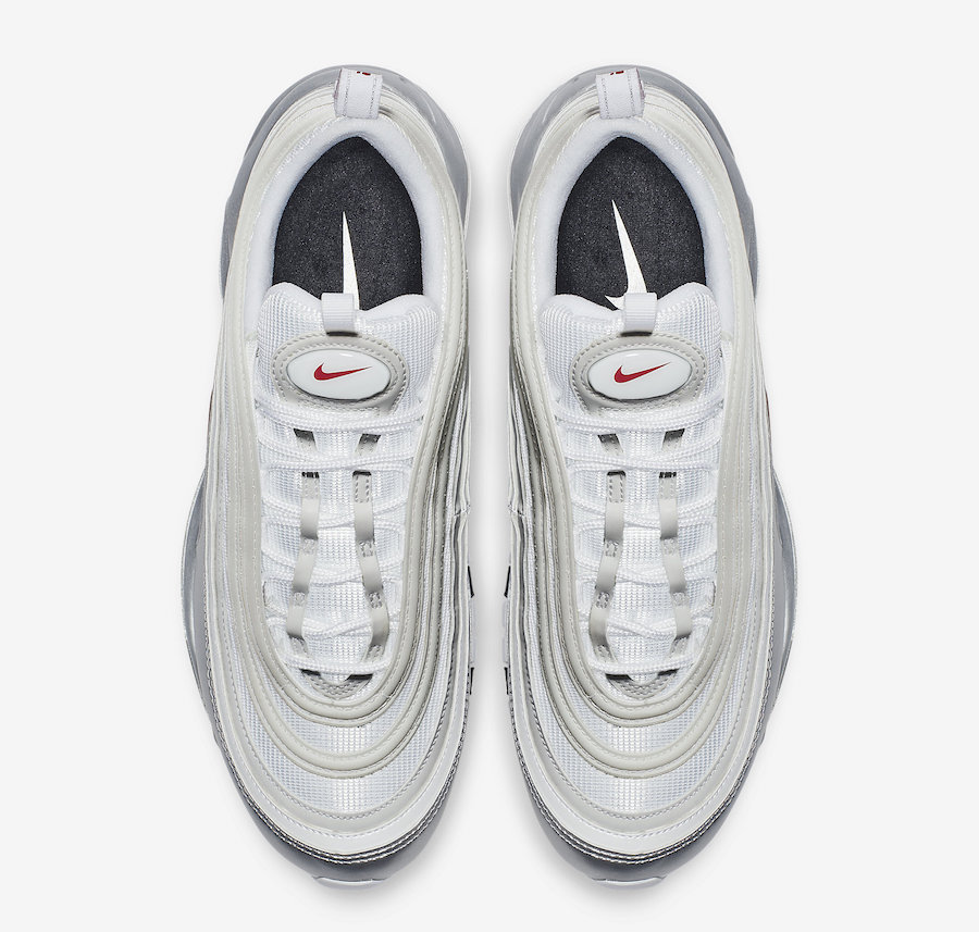 nikeairmax97metallicpack再添新色清爽白銀子彈曝光