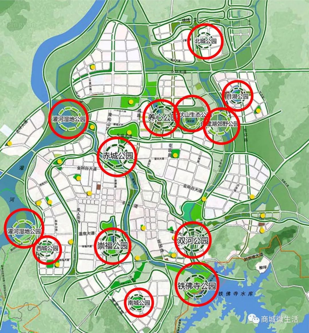 商城县2021新规划图图片