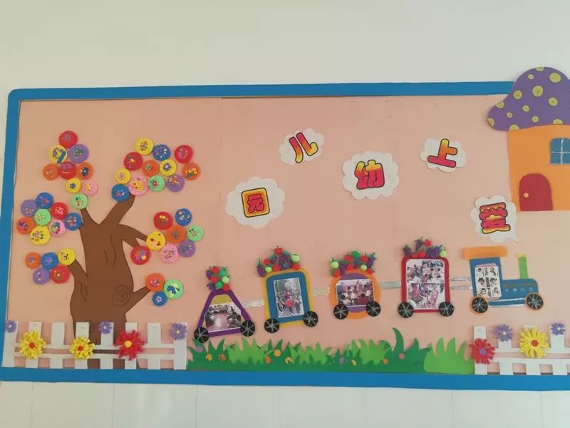幼儿园中班室内主题墙图片