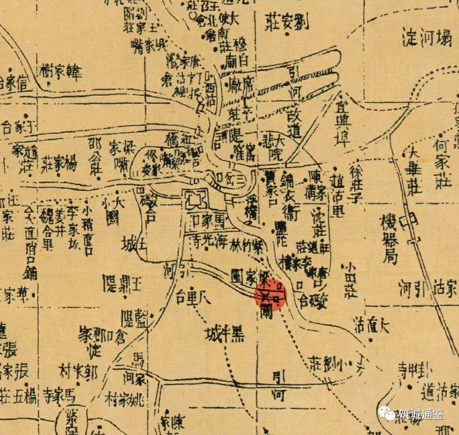 老天津卫地图图片