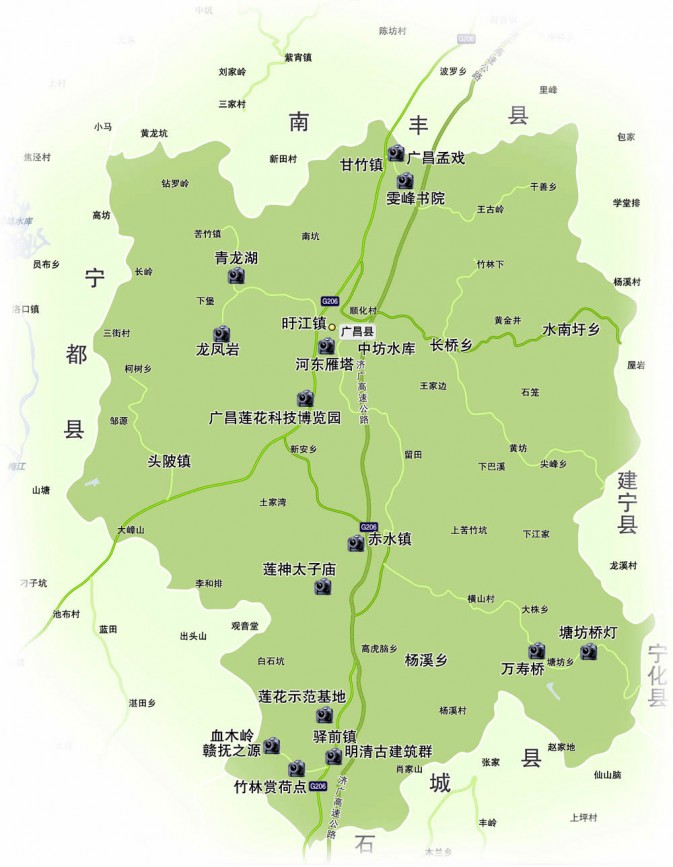 广昌县驿前镇地图图片