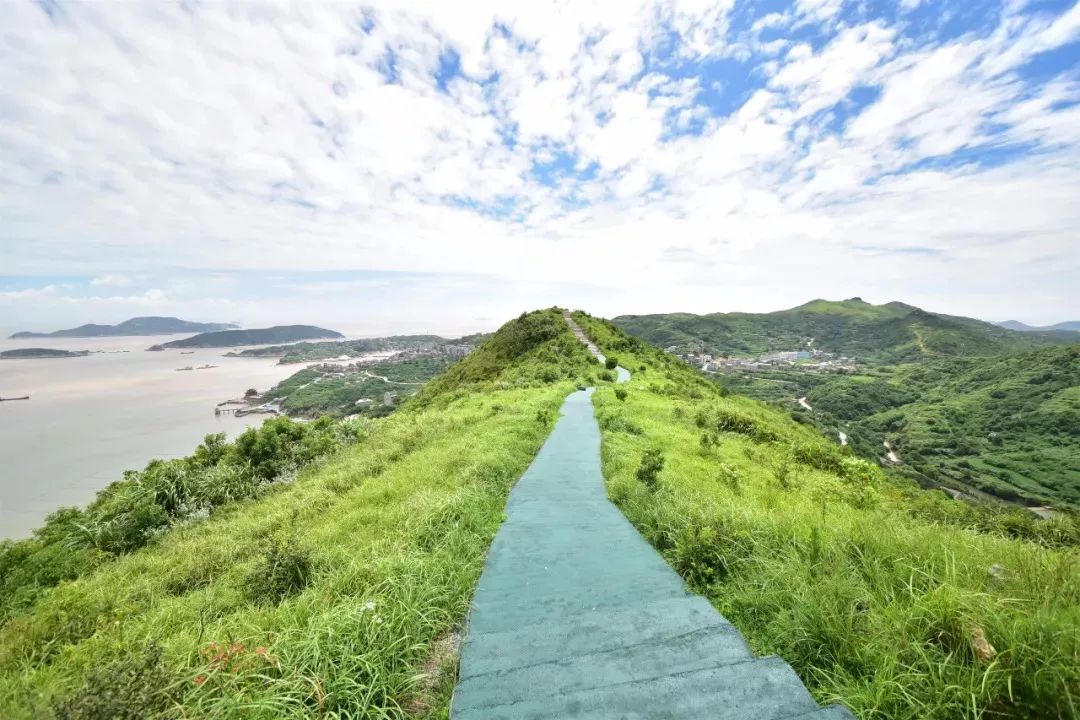 去松門探秘一條醉美無人村沿海登山健步道_步道