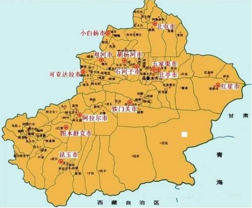 阿拉尔市地图 农一师图片