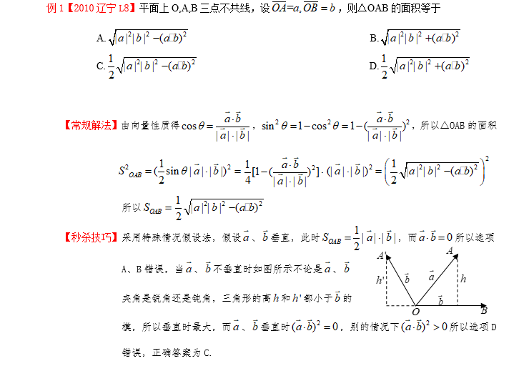 高考数学选择题秒杀技巧_解题