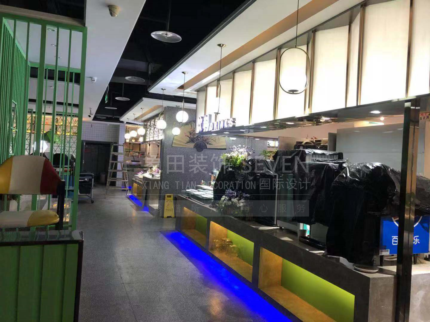 重庆自助烧烤店装修实景及装修注意事项-钱小样爱情海购物广场店鉴赏