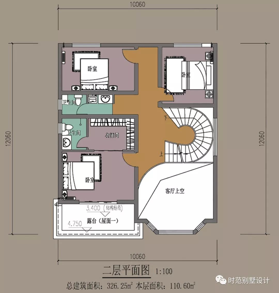 10x12米小戶型三層複式簡歐別墅,6室3廳,美觀大方,適合你嗎?