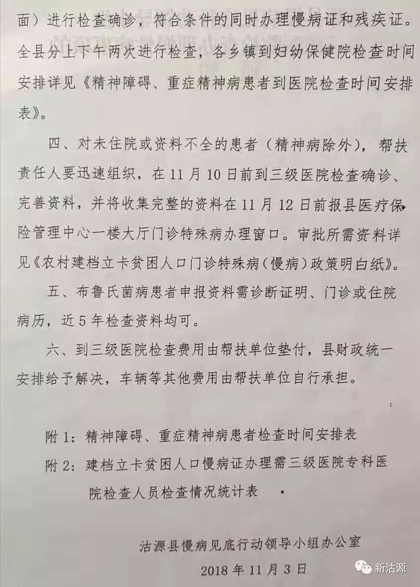 通知關於辦理精神病殘疾證or辦理慢性病事項的通知