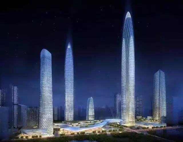 将在蔡屋围崛起,并将刷新深圳高度,超越上海的第一高上海中心,再加