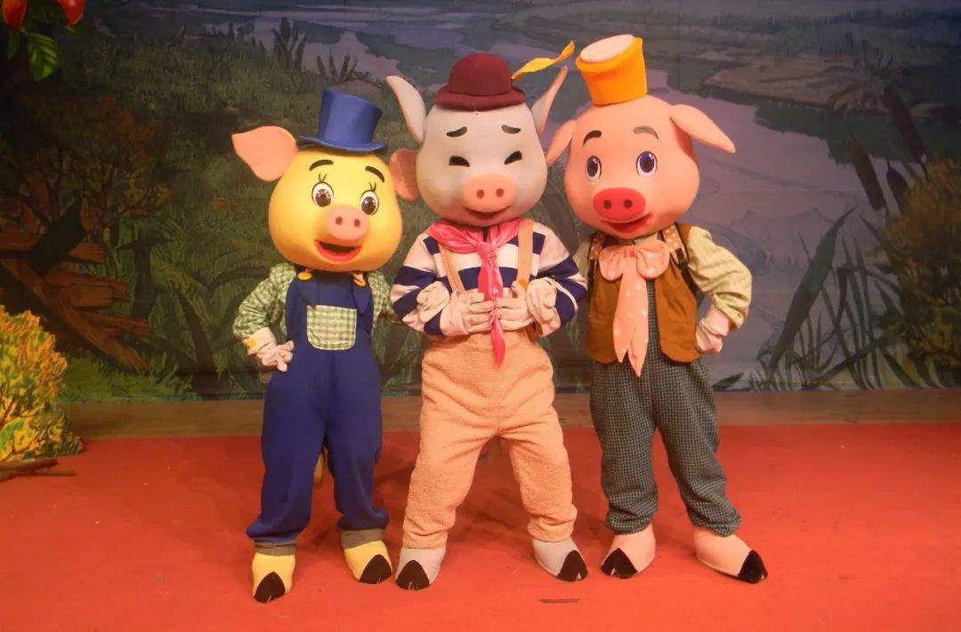 12月1日,大型励志卡通亲子舞台剧《三只小猪》带您智斗灰大狼!