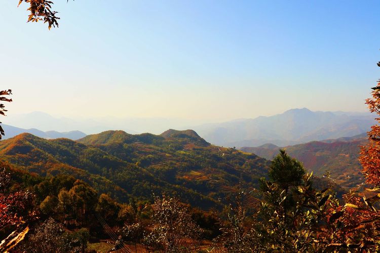 徒步赏景穆家山