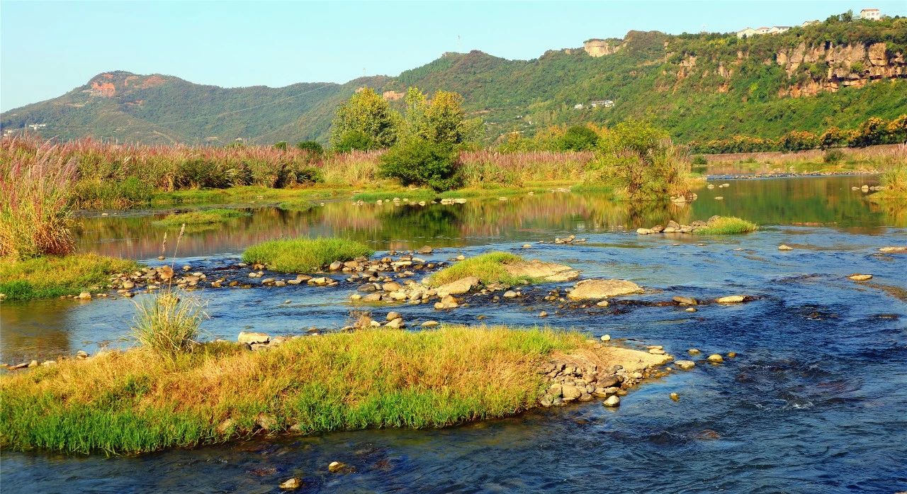 宜昌黄柏河湿地公园图片